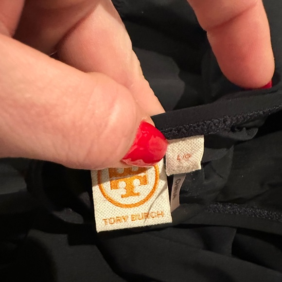 Tory Burch deep plunge black one piece - Picture 3 of 3